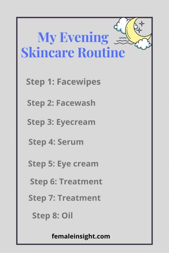My Evening Skincare Routine min